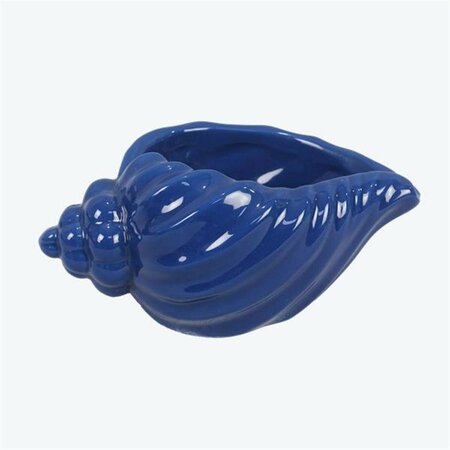 PATIO TRASERO Ceramic Shell-Shaped Bowl & Planter PA3278330